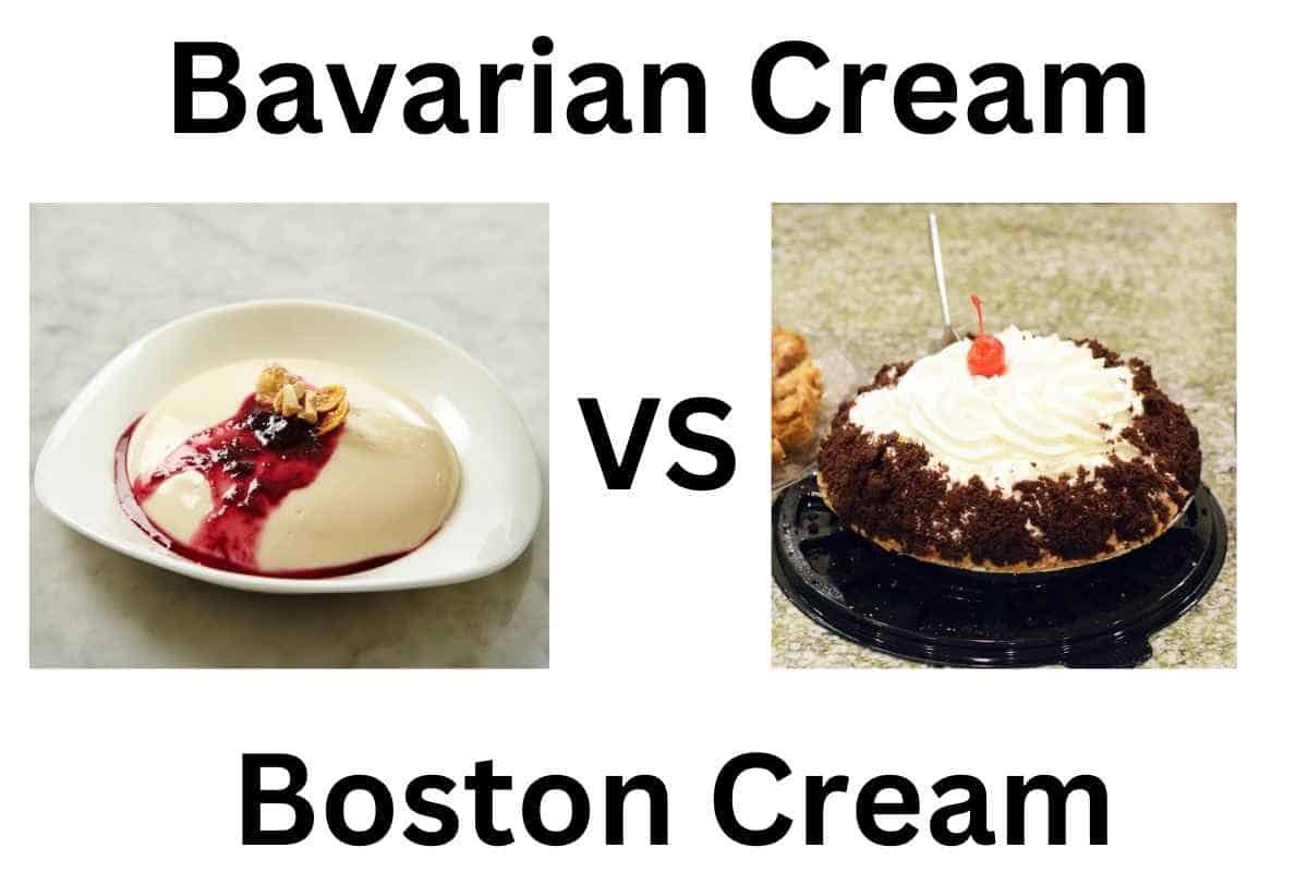 bavarian cream vs boston cream