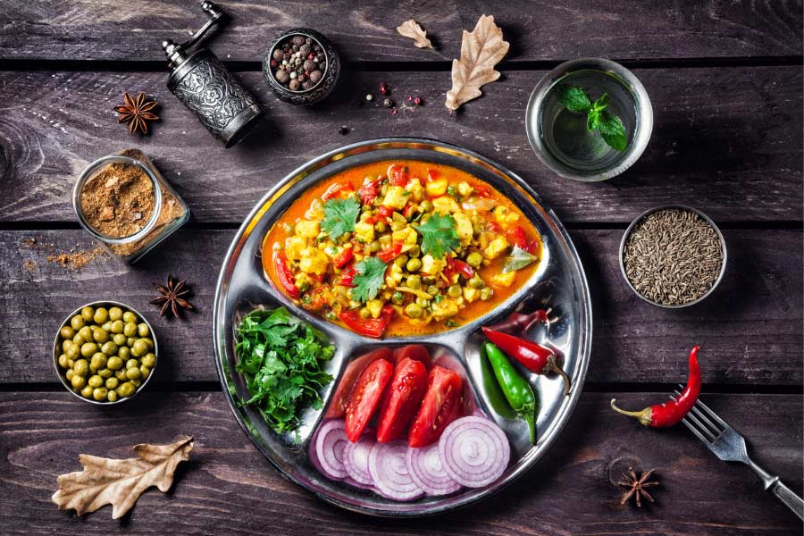 Mutter panee on table