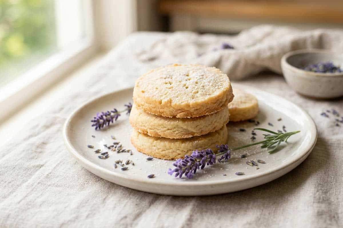 edible lavender cookies