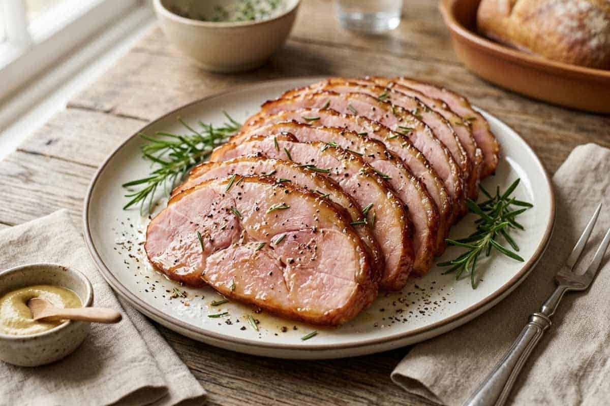 storing ham in refrigerator feat