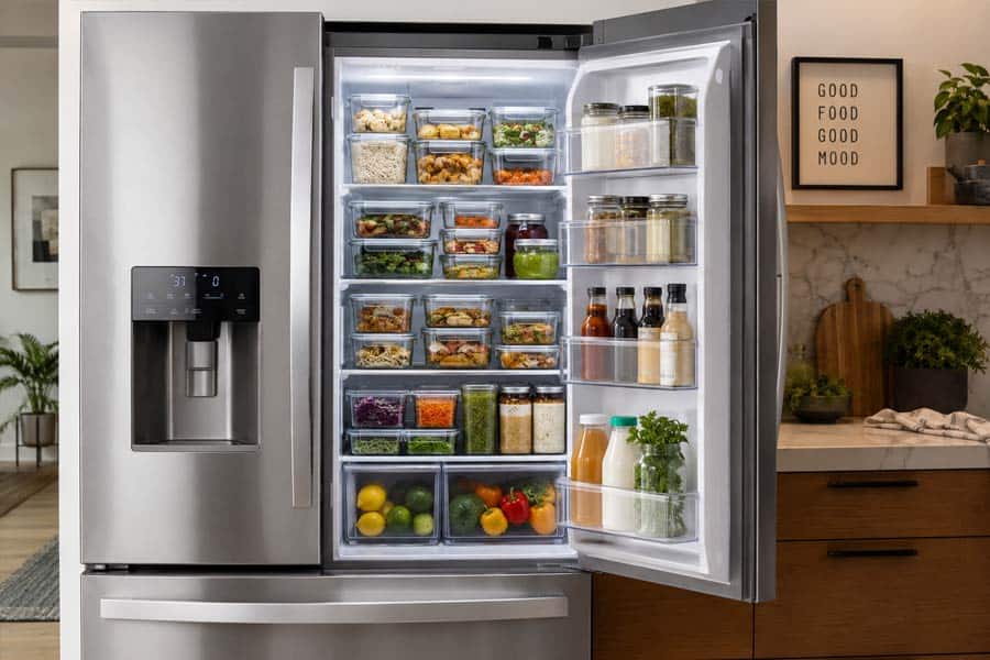 fridge storage container idea