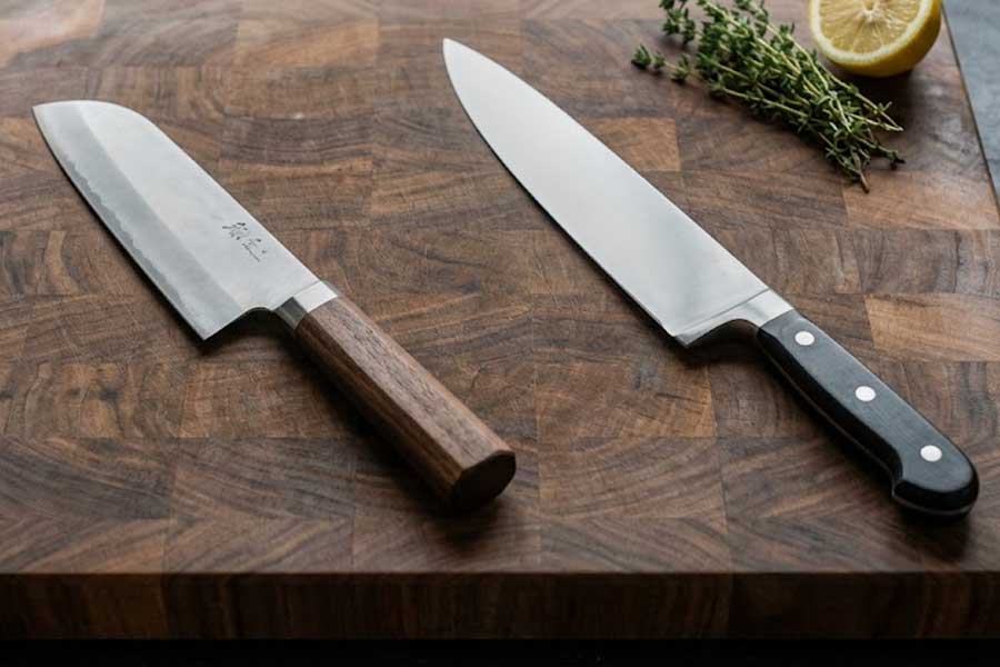 santoku knife vs chefs knife
