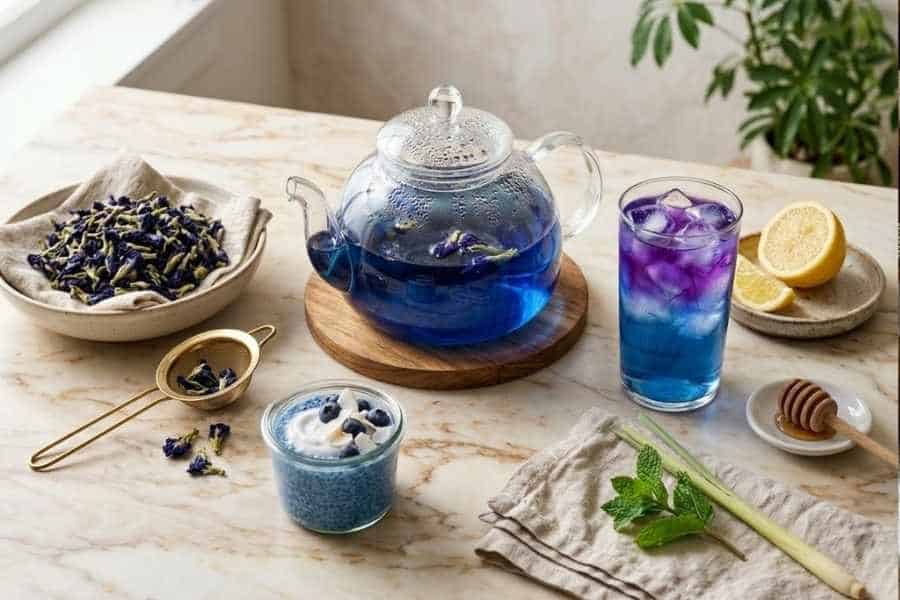 butterfly pea flower recipes feat butterfly pea flower recipes feat