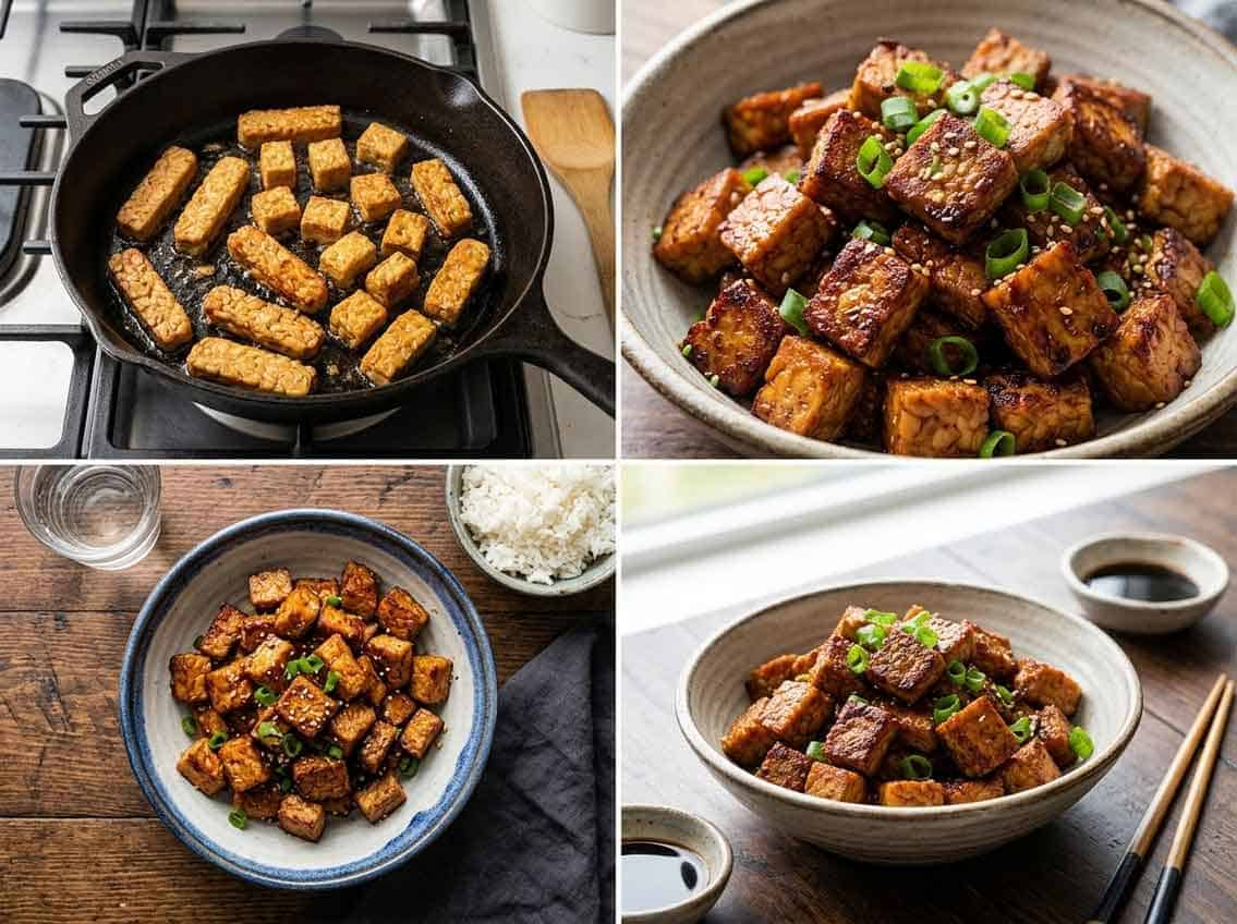 prepare frozen tempeh process prepare frozen tempeh process