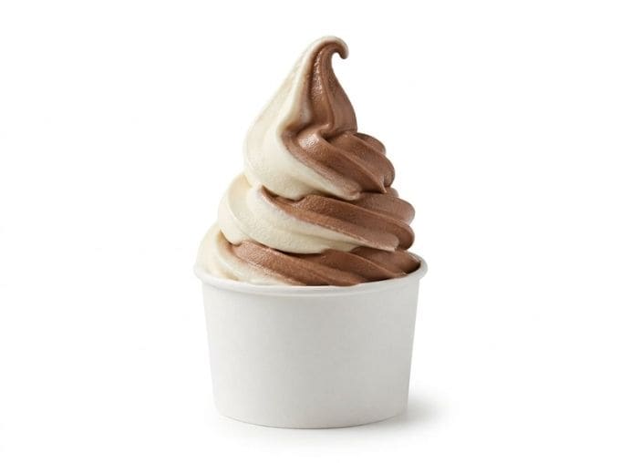 chocolate vanilla soft serve ice cream example chocolate vanilla soft serve ice cream example