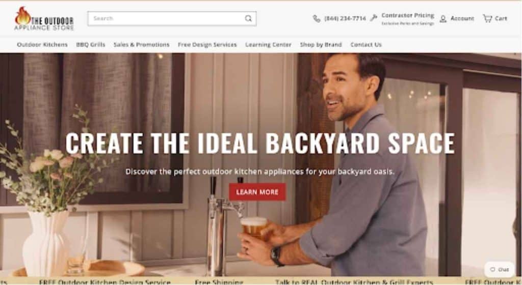 outdoor appliance ss