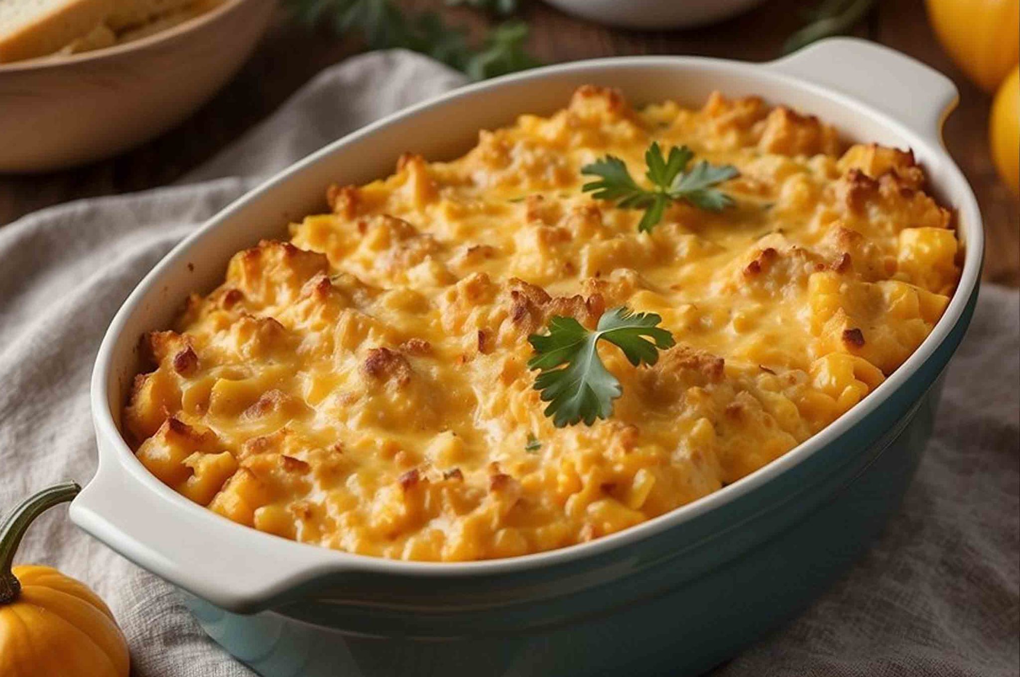 Cracker Barrel Three Cheese Squash Casserole Recipe
