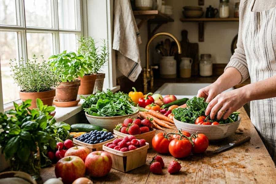 local fresh produce cooking benefits feat