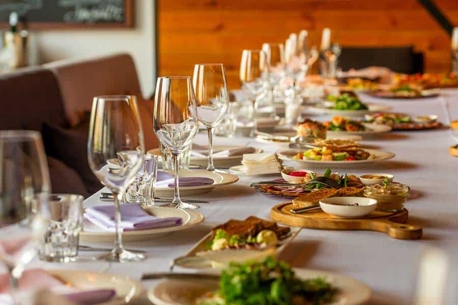 set table ready for dining set table ready for dining